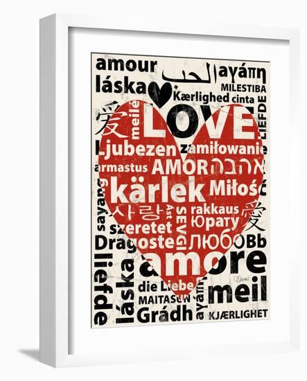 Love Languages-Carole Stevens-Framed Art Print