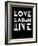 Love Laugh Live 2-NaxArt-Framed Art Print