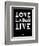 Love Laugh Live 2-NaxArt-Framed Premium Giclee Print