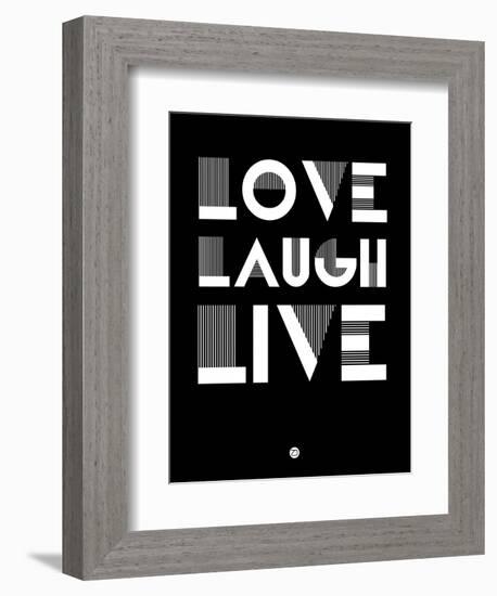 Love Laugh Live 2-NaxArt-Framed Premium Giclee Print