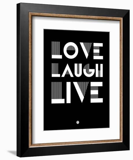 Love Laugh Live 2-NaxArt-Framed Premium Giclee Print