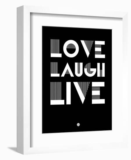 Love Laugh Live 2-NaxArt-Framed Premium Giclee Print