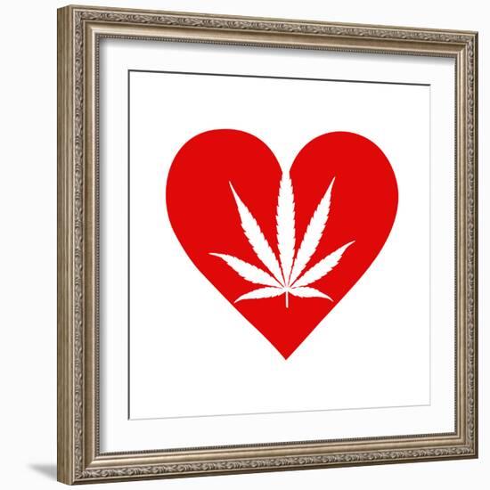 Love Leaf-Ali Potman-Framed Giclee Print