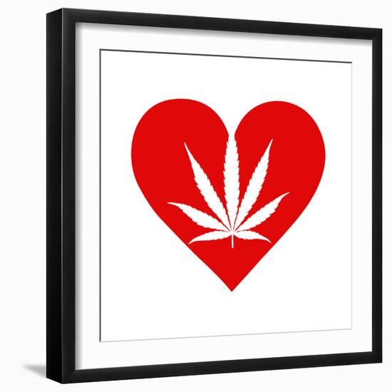 Love Leaf-Ali Potman-Framed Giclee Print