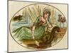 Love Letter 1884-Kate Greenaway-Mounted Art Print