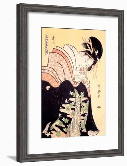 Love Letter-Kitagawa Utamaro-Framed Art Print