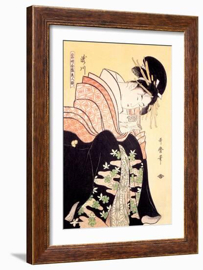 Love Letter-Kitagawa Utamaro-Framed Art Print