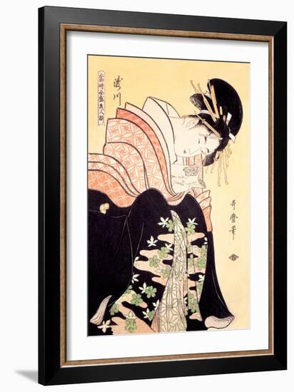 Love Letter-Kitagawa Utamaro-Framed Art Print