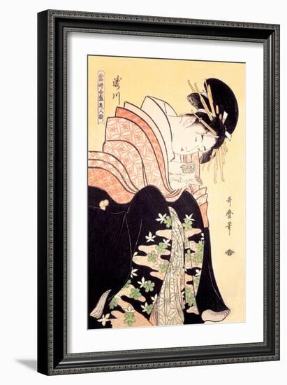 Love Letter-Kitagawa Utamaro-Framed Art Print