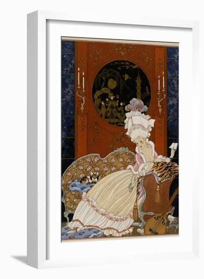 Love Letter-Georges Barbier-Framed Giclee Print