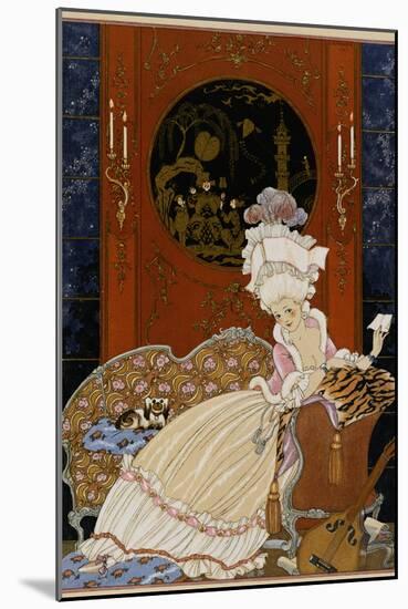 Love Letter-Georges Barbier-Mounted Giclee Print