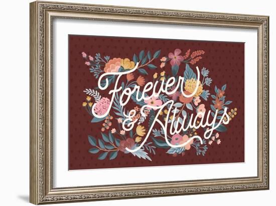 Love Letters II Forever-Laura Marshall-Framed Art Print