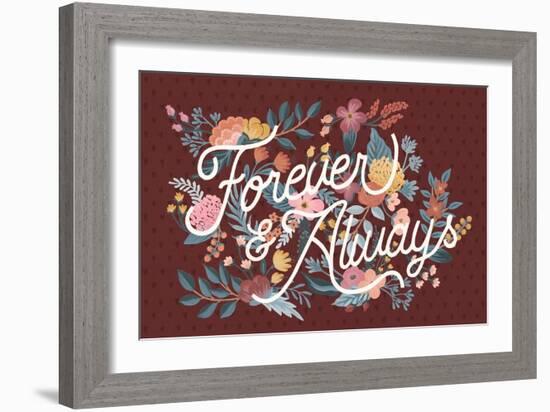 Love Letters II Forever-Laura Marshall-Framed Art Print