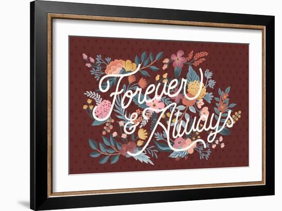 Love Letters II Forever-Laura Marshall-Framed Art Print