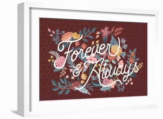 Love Letters II Forever-Laura Marshall-Framed Art Print