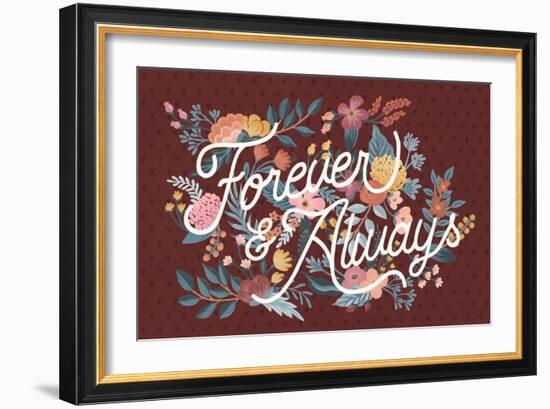 Love Letters II Forever-Laura Marshall-Framed Art Print