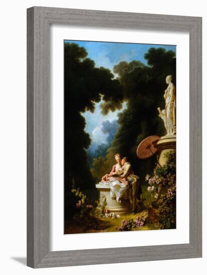 Love Letters-Jean-Honoré Fragonard-Framed Giclee Print