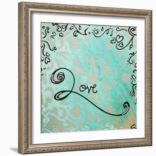 Love Life My-Megan Aroon Duncanson-Framed Art Print