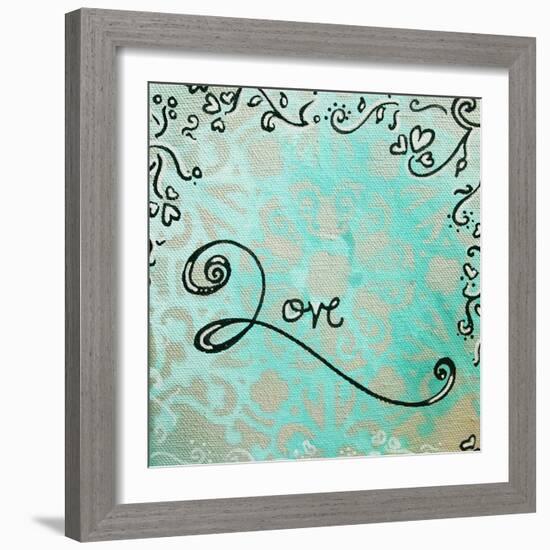 Love Life My-Megan Aroon Duncanson-Framed Art Print