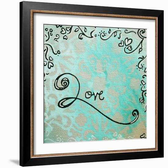 Love Life My-Megan Aroon Duncanson-Framed Art Print