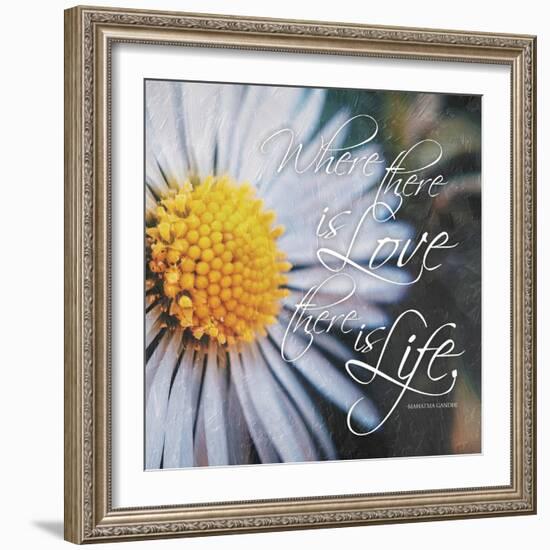 Love Life-Jace Grey-Framed Photo