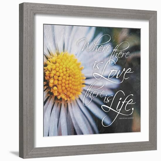 Love Life-Jace Grey-Framed Photo