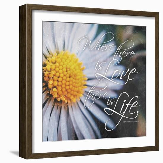 Love Life-Jace Grey-Framed Photo