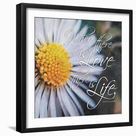 Love Life-Jace Grey-Framed Photo