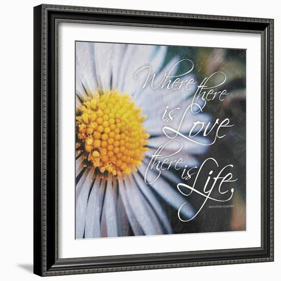 Love Life-Jace Grey-Framed Photo