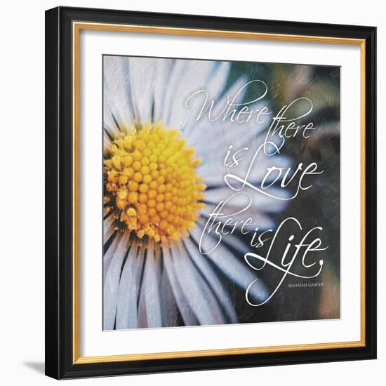 Love Life-Jace Grey-Framed Photo