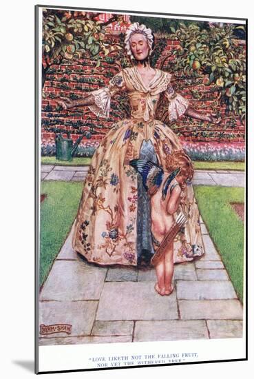 Love Liketh Not the Falling Fruit, Nor Yet the Withered Tree, 1928-John Byam Liston Shaw-Mounted Giclee Print