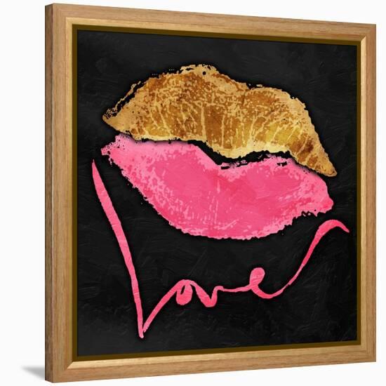 Love Lips-OnRei-Framed Stretched Canvas