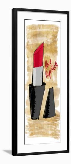 Love Lipstick Panel-null-Framed Art Print