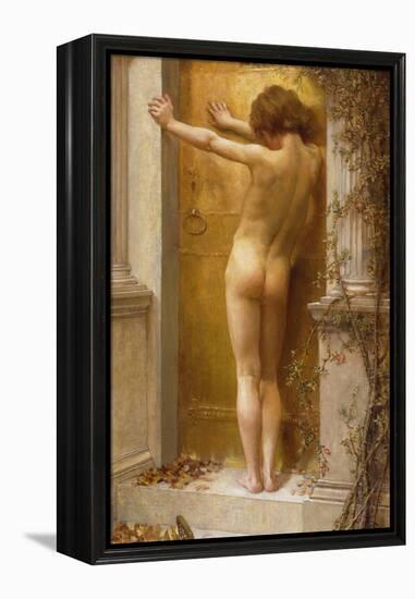 Love Locked Out-Anna Lea Merritt-Framed Premier Image Canvas