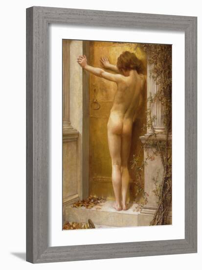 Love Locked Out-Anna Lea Merritt-Framed Giclee Print