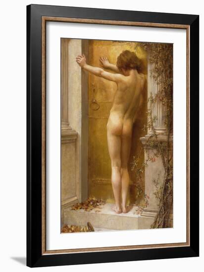 Love Locked Out-Anna Lea Merritt-Framed Giclee Print