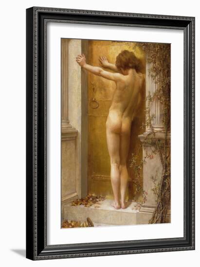 Love Locked Out-Anna Lea Merritt-Framed Giclee Print