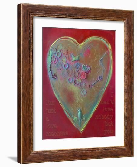 Love MACHINE-Leslie Wing-Framed Giclee Print