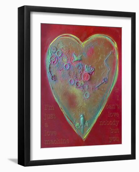 Love MACHINE-Leslie Wing-Framed Giclee Print