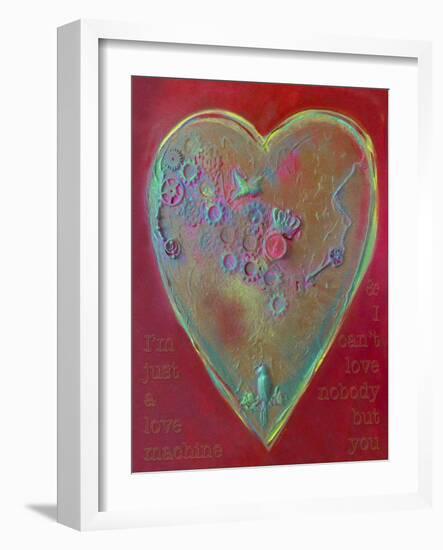 Love MACHINE-Leslie Wing-Framed Giclee Print