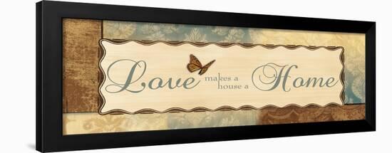 Love Makes a House a Home-Piper Ballantyne-Framed Art Print