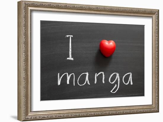 Love Manga-Yury Zap-Framed Art Print