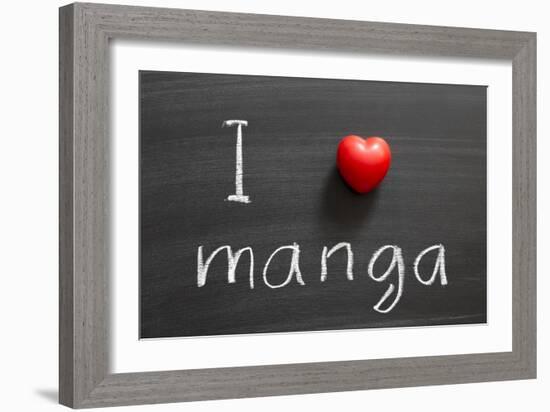 Love Manga-Yury Zap-Framed Art Print