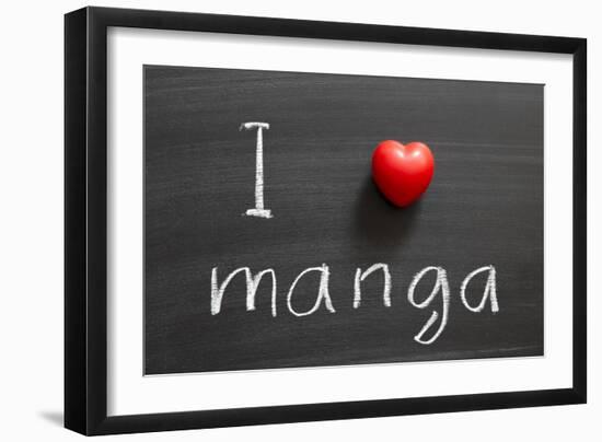 Love Manga-Yury Zap-Framed Art Print