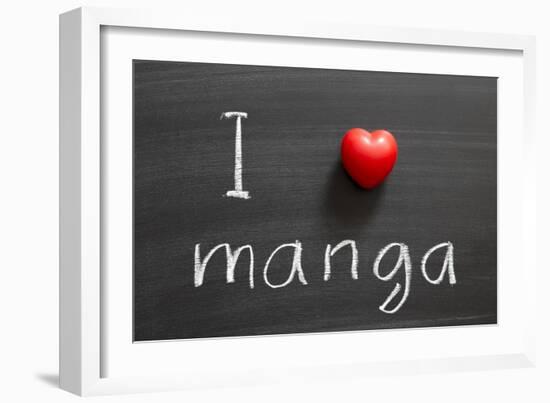 Love Manga-Yury Zap-Framed Art Print