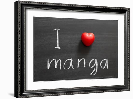 Love Manga-Yury Zap-Framed Art Print