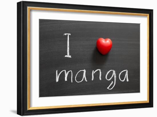 Love Manga-Yury Zap-Framed Art Print