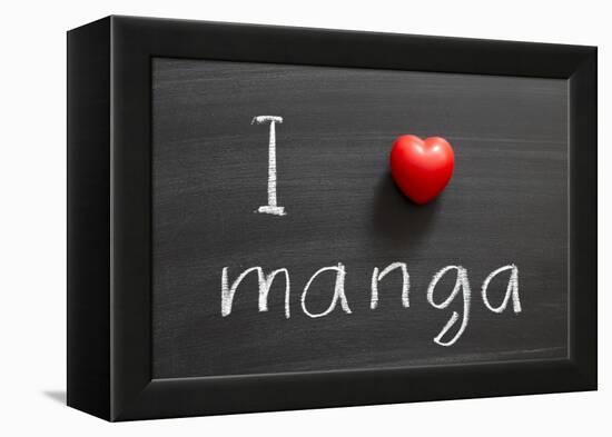 Love Manga-Yury Zap-Framed Stretched Canvas