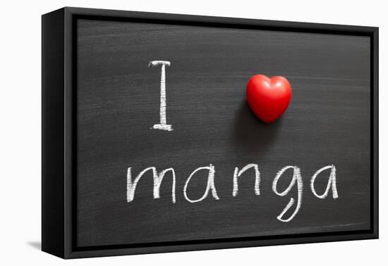 Love Manga-Yury Zap-Framed Stretched Canvas