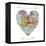 Love Map-Erin Clark-Framed Premier Image Canvas